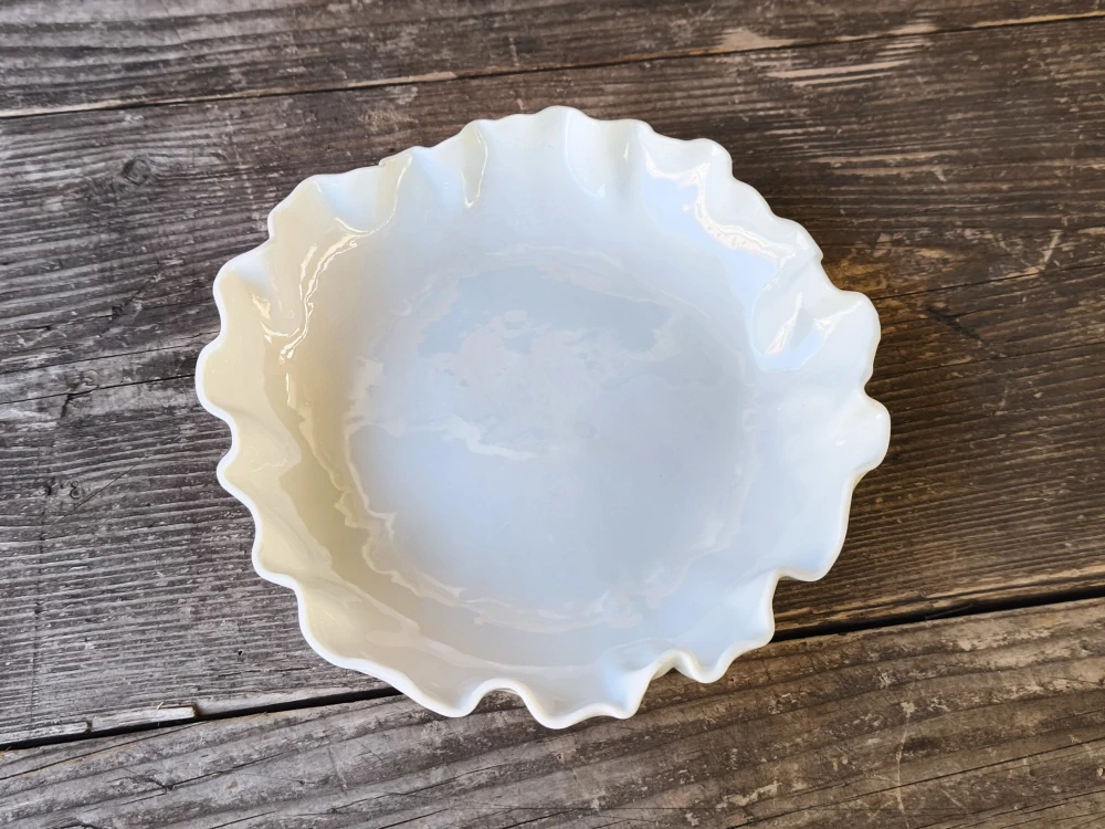 Exkluzívna autorská porcelánová misa – v čistej organickej forme