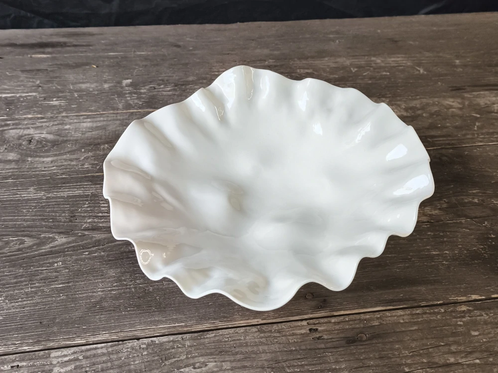 Ručne vyrábaná porcelánová misa – exkluzívne autorské dielo z pravého porcelánu
