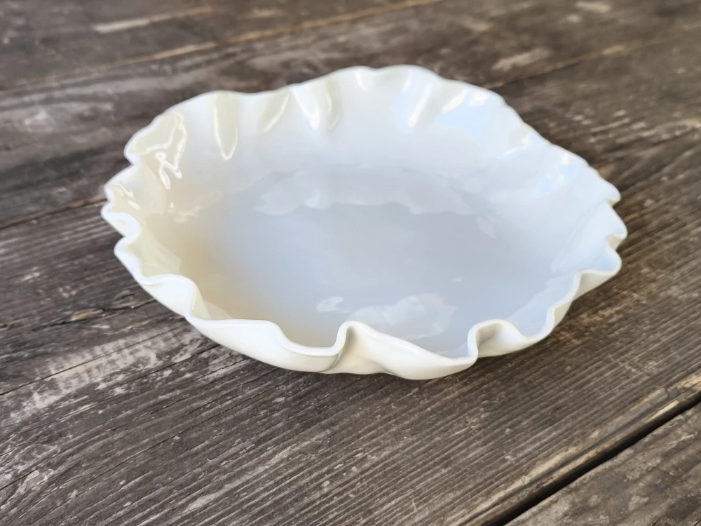Exkluzívna autorská porcelánová misa – v čistej organickej forme